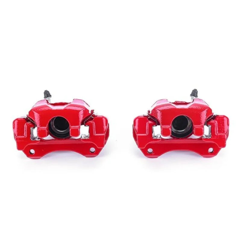 PowerStop Rear Red Calipers w/Brackets - Main Product View