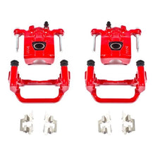 Load image into Gallery viewer, PowerStop Rear Red Calipers w/Brackets - Pair fits 2002-2012 Nissan Altima / Maxima - Main Product View