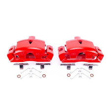 Load image into Gallery viewer, PowerStop Rear Red Calipers w/Brackets - Pair fits 2004-2006 Ford E-150 / E-150 Club WAGON - Main Product View