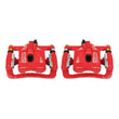 Load image into Gallery viewer, PowerStop Rear Red Calipers w/Brackets - Pair fits 2006-2010 Hummer H3 / H3T - Main Product View
