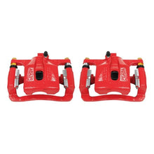 Load image into Gallery viewer, PowerStop Rear Red Calipers w/Brackets - Pair fits 2006-2010 Hummer H3 / H3T - Main Product View