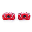 Load image into Gallery viewer, PowerStop Rear Red Calipers w/Brackets - Pair fits 2007-2012 Hyundai Elantra - Main Product View