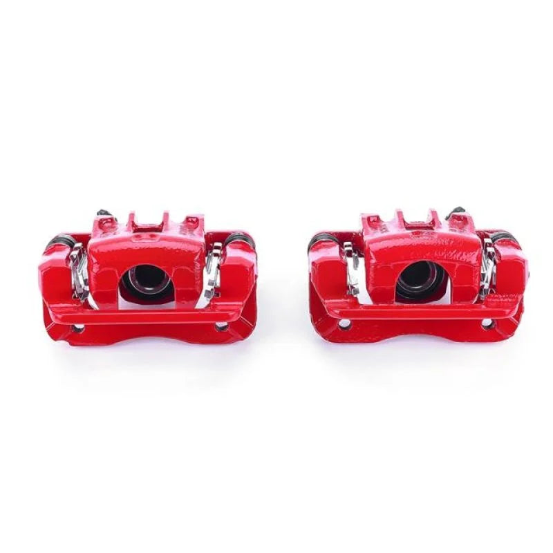 PowerStop Rear Red Calipers w/Brackets - Pair fits 2007-2012 Hyundai Elantra - Main Product View