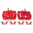 Load image into Gallery viewer, PowerStop Rear Red Calipers w/Brackets - Main Product View