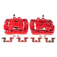 Load image into Gallery viewer, PowerStop Rear Red Calipers w/Brackets - Main Product View