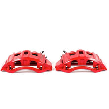 Load image into Gallery viewer, PowerStop Rear Red Calipers w/Brackets - Main Product View