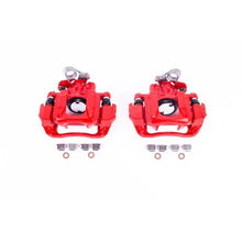 Load image into Gallery viewer, PowerStop Rear Red Calipers w/Brackets - Main Product View