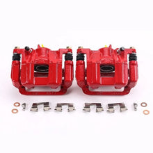 Load image into Gallery viewer, PowerStop Rear Red Calipers w/Brackets - Main Product View