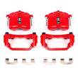 Load image into Gallery viewer, PowerStop Rear Red Calipers w/Brackets Pair fits 2000-2002 Cadillac Deville / 2003-2005 Chevrolet Astro / 1999-2002 2005 C...