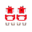 Load image into Gallery viewer, PowerStop Rear Red Calipers w/Brackets Pair fits 2005-2010 2018-2021 Chrysler 300 / 2011 2013 2015-2017 Chrysler 300 C / 2...