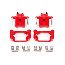 Load image into Gallery viewer, PowerStop Rear Red Calipers w/Brackets Pair fits 2005-2010 2018-2021 Chrysler 300 / 2011 2013 2015-2017 Chrysler 300 C / 2...