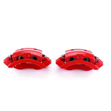 Load image into Gallery viewer, PowerStop Rear Red Calipers w/Brackets Pair fits 2007 Ford E-150 / 2003-2007 Ford E-250 / 1999-2002 Ford E-250 Econoline /...
