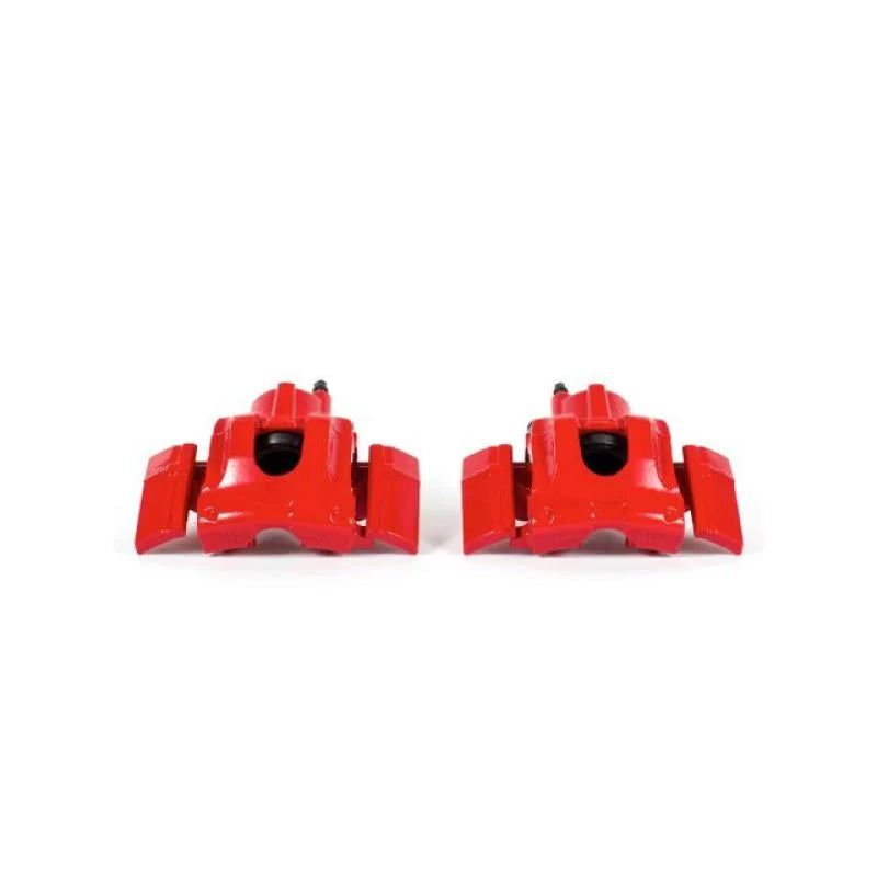 PowerStop Rear Red Calipers w/Brackets Pair fits 2007-2017 Ford Expedition / 2007-2017 Ford Expedition EL / 2007-2010 Ford...