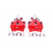 Load image into Gallery viewer, PowerStop Rear Red Calipers w/Brackets - Main Product View