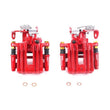 Load image into Gallery viewer, PowerStop Rear Red Calipers w/Brackets Pair fits Audi A6 / 1998-2004 Audi A6 Quattro Avant / 2001-2005 Audi Allroad Quattr...