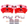 Load image into Gallery viewer, PowerStop Rear Red Calipers w/Brackets - Main Product View
