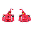 Load image into Gallery viewer, PowerStop Rear Red Calipers w/Brackets - Main Product View