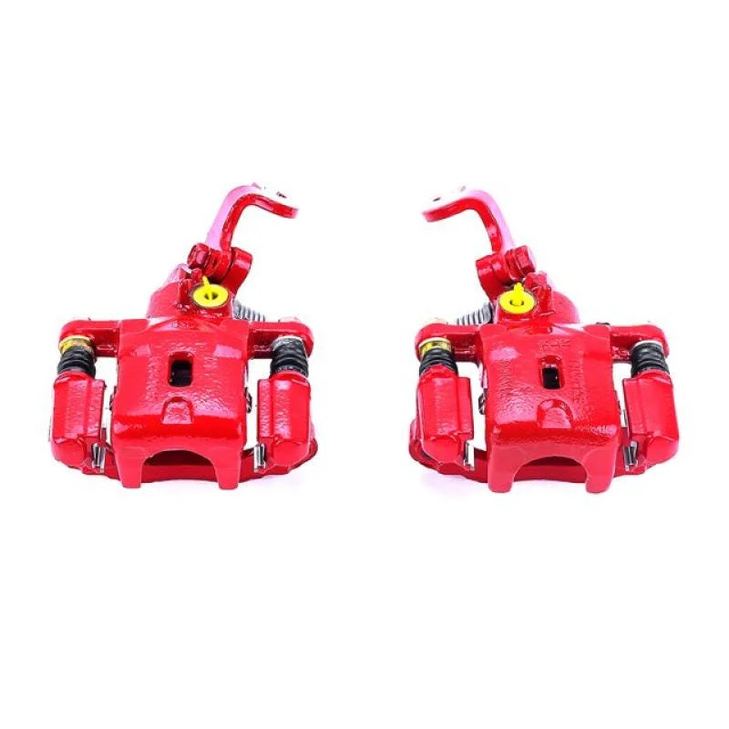 PowerStop Rear Red Calipers w/Brackets - Main Product View