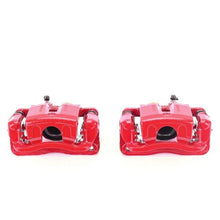Load image into Gallery viewer, PowerStop Rear Red Calipers w/Brackets - Pair fits Hyundai Genesis / 2009-2011 Hyundai Genesis 3.8 - Main Product View
