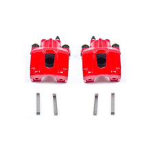 Load image into Gallery viewer, PowerStop Rear Red Calipers w/o Brackets - Pair fits 2005-2010 Jeep Commander / Grand Cherokee - Main Product View