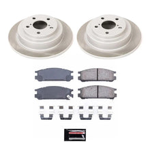 Load image into Gallery viewer, PowerStop Rear Semi-Coated Rotor Kit fits 1990-1999 Subaru Impreza / Subaru Legacy