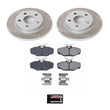 Load image into Gallery viewer, PowerStop Rear Semi-Coated Rotor Kit fits 1993-1997 Ford Taurus / 1993-2004 Ford Taurus LX / 1995 1998 Ford Taurus SE / 20...
