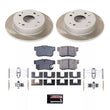 Load image into Gallery viewer, PowerStop Rear Semi-Coated Rotor Kit fits 1997 Acura CL / 1993 Honda Accord 10TH Anniversary / 1994-1995 Honda Accord DX /...