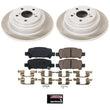 Load image into Gallery viewer, PowerStop Rear Semi-Coated Rotor Kit fits 1998-2003 Subaru Forester / 1998-2003 Subaru Impreza