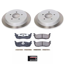 Load image into Gallery viewer, PowerStop Rear Semi-Coated Rotor Kit fits 2000-2002 Ford Expedition Eddie / 2000 Ford F-150 / 2000-2003 Ford F-150 Harley-...