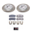 Load image into Gallery viewer, PowerStop Rear Semi-Coated Rotor Kit fits 2000-2005 Buick LeSabre Custom / 1997-2005 Buick Park Avenue / 1992 1995-1999 Bu...