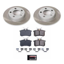 Load image into Gallery viewer, PowerStop Rear Semi-Coated Rotor Kit fits 2000-2006 Audi TT