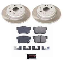 Load image into Gallery viewer, PowerStop Rear Semi-Coated Rotor Kit fits 2002-2004 Honda CR-V EX