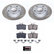 Load image into Gallery viewer, PowerStop Rear Semi-Coated Rotor Kit fits 2002-2006 Audi A4 / A4 Quattro