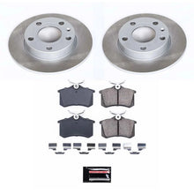 Load image into Gallery viewer, PowerStop Rear Semi-Coated Rotor Kit fits 2002-2006 Audi A4 / A4 Quattro
