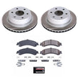 Load image into Gallery viewer, PowerStop Rear Semi-Coated Rotor Kit fits 2002-2006 Cadillac Escalade / 2003-2006 Cadillac Escalade ESV / 2002-2006 Cadill...