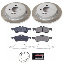 Load image into Gallery viewer, PowerStop Rear Semi-Coated Rotor Kit fits 2002-2006 Mini Cooper