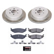 Load image into Gallery viewer, PowerStop Rear Semi-Coated Rotor Kit fits 2003 Dodge DURANGO R/T
