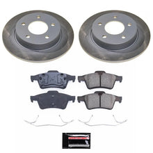 Load image into Gallery viewer, PowerStop Rear Semi-Coated Rotor Kit fits 2004-2005 Mazda 3 I