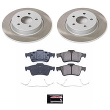 Load image into Gallery viewer, PowerStop Rear Semi-Coated Rotor Kit fits 2004-2005 Volvo S40 / 2005 Volvo V50