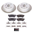 Load image into Gallery viewer, PowerStop Rear Semi-Coated Rotor Kit fits 2004-2006 Suzuki Forenza / Reno