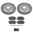 Load image into Gallery viewer, PowerStop Rear Semi-Coated Rotor Kit fits 2004-2007 Ford Freestar / 2004-2005 Ford Freestar S / 2004 Mercury Monterey / 20...