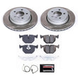 Load image into Gallery viewer, PowerStop Rear Semi-Coated Rotor Kit fits 2004-2010 BMW X3