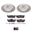 Load image into Gallery viewer, PowerStop Rear Semi-Coated Rotor Kit fits 2004-2010 Infiniti QX56 / 2005-2009 Nissan Armada LE / 2010-2015 Nissan Armada P...