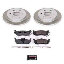 Load image into Gallery viewer, PowerStop Rear Semi-Coated Rotor Kit fits 2004-2010 Infiniti QX56 / 2005-2009 Nissan Armada LE / 2010-2015 Nissan Armada P...