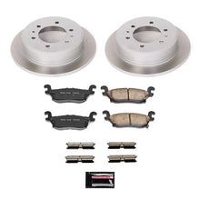 Load image into Gallery viewer, PowerStop Rear Semi-Coated Rotor Kit fits 2006-2010 Hummer H3 / H3T