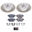Load image into Gallery viewer, PowerStop Rear Semi-Coated Rotor Kit fits 2006-2014 Honda Ridgeline