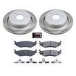 Load image into Gallery viewer, PowerStop Rear Semi-Coated Rotor Kit fits 2007-2009 Chrysler Aspen LIMITED / 2006-2008 Dodge DURANGO Adventurer / 2004-200...