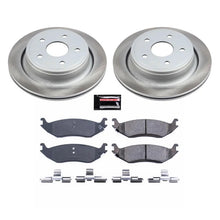 Load image into Gallery viewer, PowerStop Rear Semi-Coated Rotor Kit fits 2007-2009 Chrysler Aspen LIMITED / 2006-2008 Dodge DURANGO Adventurer / 2004-200...