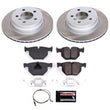 Load image into Gallery viewer, PowerStop Rear Semi-Coated Rotor Kit fits 2007-2010 BMW X5 / X6