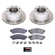 Load image into Gallery viewer, PowerStop Rear Semi-Coated Rotor Kit fits 2007-2010 Ford F-250 Super Duty / 2007-2010 Ford F-350 Super Duty